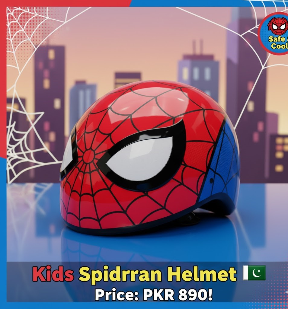 Kids Spiderman Helmet Price in Pakistan