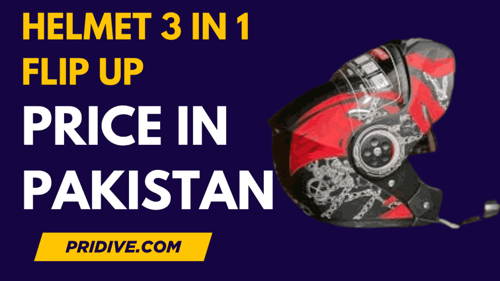 Helmet 3 in 1 Flip Up Price in Pakistan