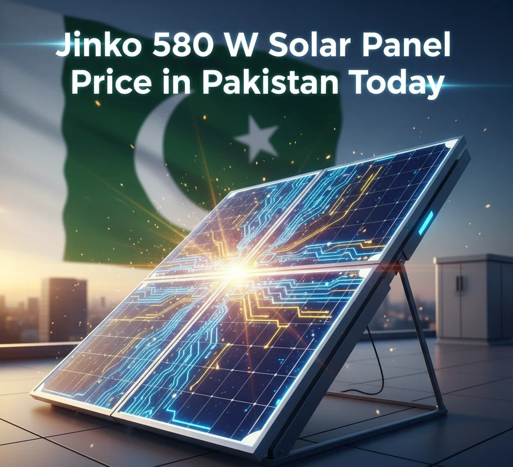 jinko 580 watt solar panel price in pakistan