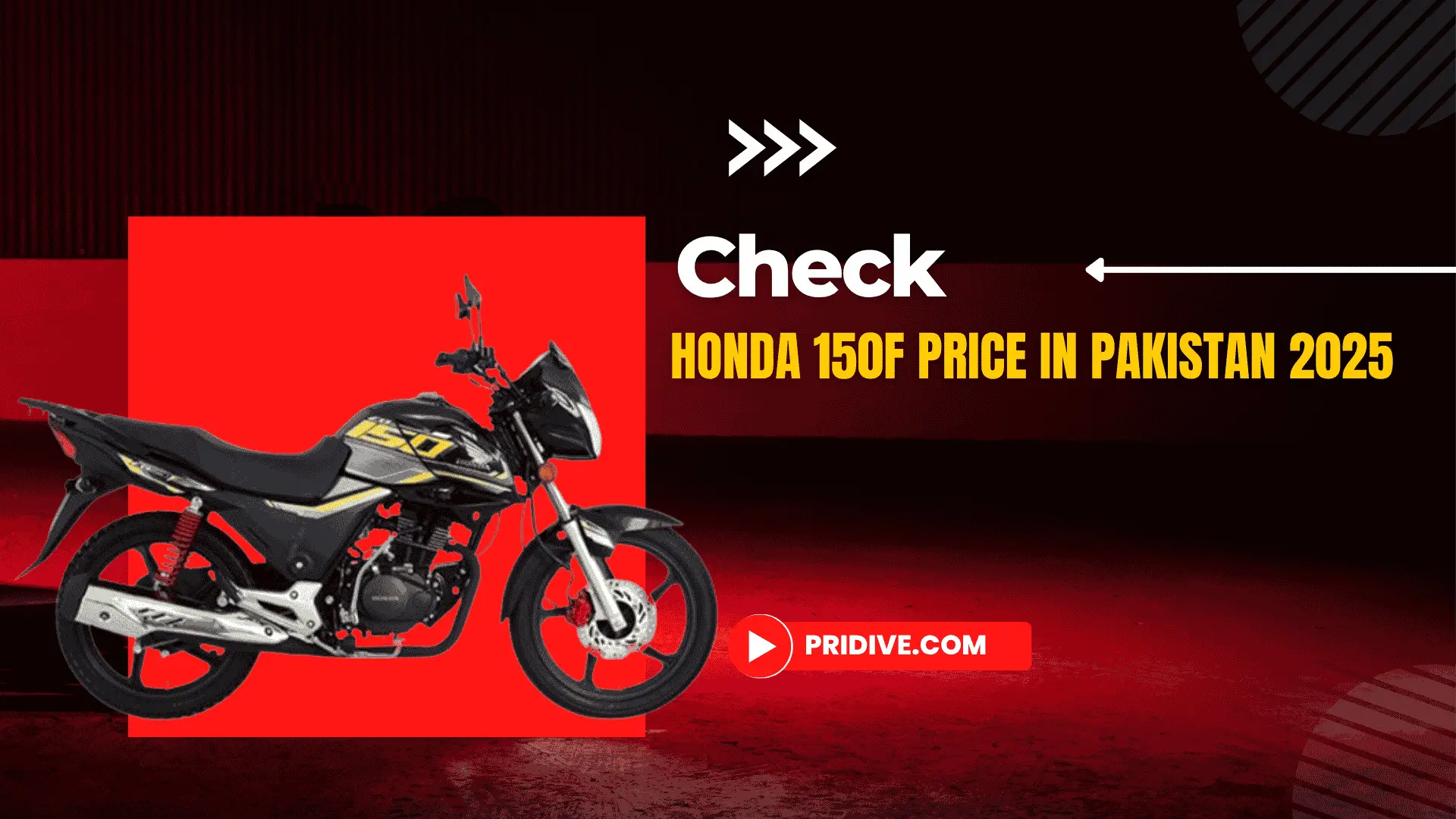 Honda 150F Price in Pakistan 2025