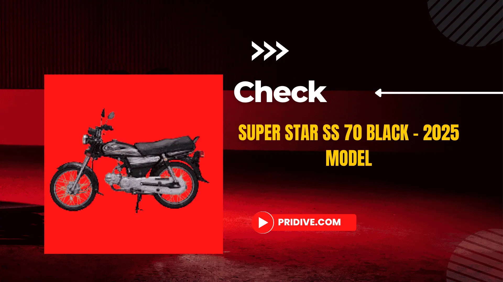 Super Star SS 70 Black – 2025 Model