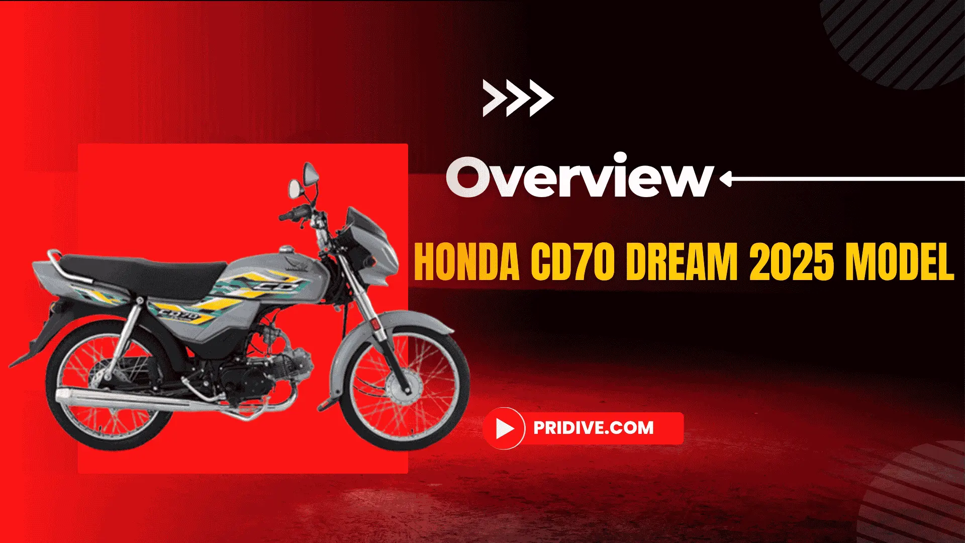 Honda CD70 Dream 2025 Model