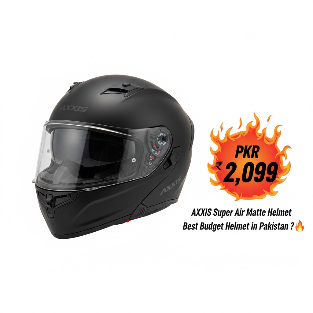 AXXIS Super Air Matte helmet price in Pakistan