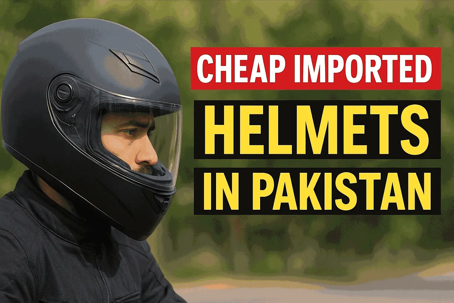 Cheap Imported Helmets in Pakistan