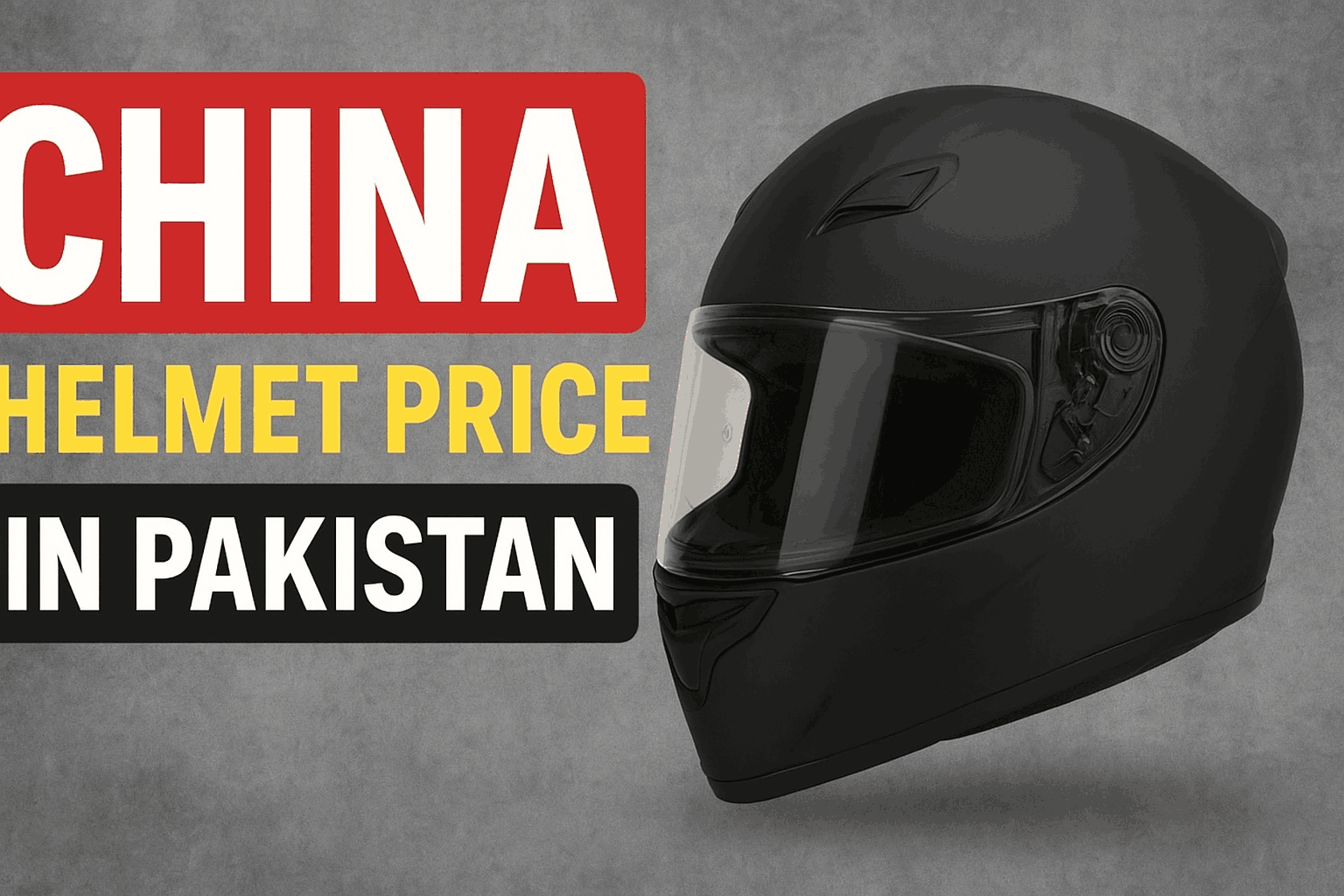 China Helmet Price in Pakistan