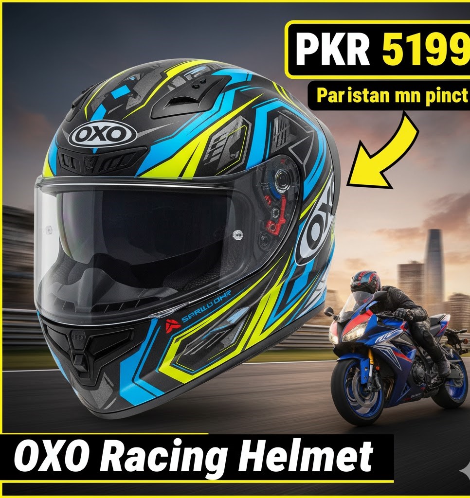 OXO Racing Full-Face Helmet Price in Pakistan
